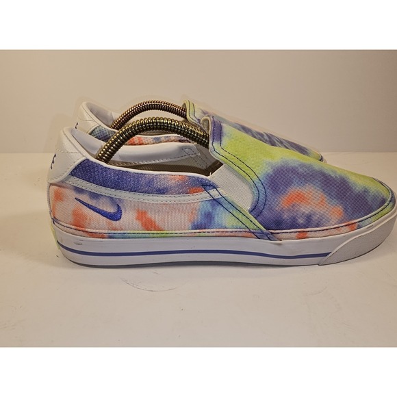 Nike Court Legacy Slip On Women's Shoes Sneakers Tie Dye Casual Fashion Size 9 - Picture 6 of 12